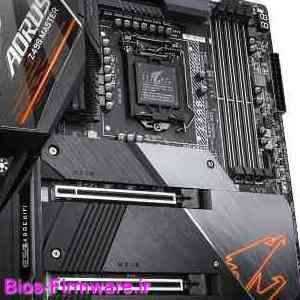 دانلود فایل آپدیت بایوس ، فریمور مادربرد گیگابایت Gigabyte Z490 AORUS MASTER rev.1.x Bios firmware